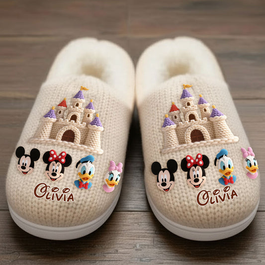 Friends - Personalized Mouse Slippers