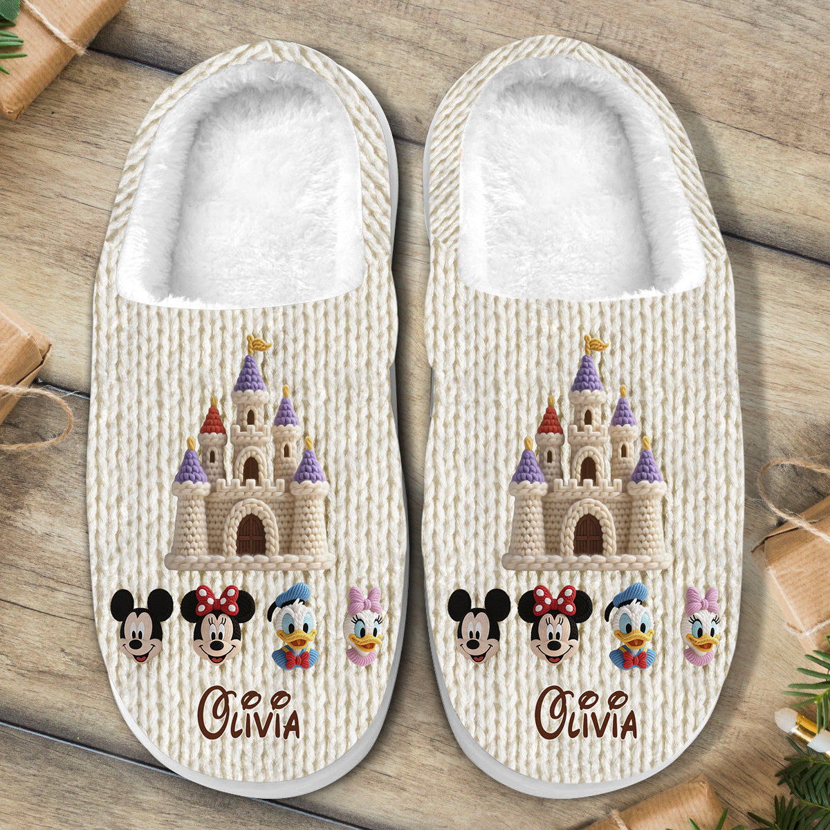 Friends - Personalized Mouse Slippers
