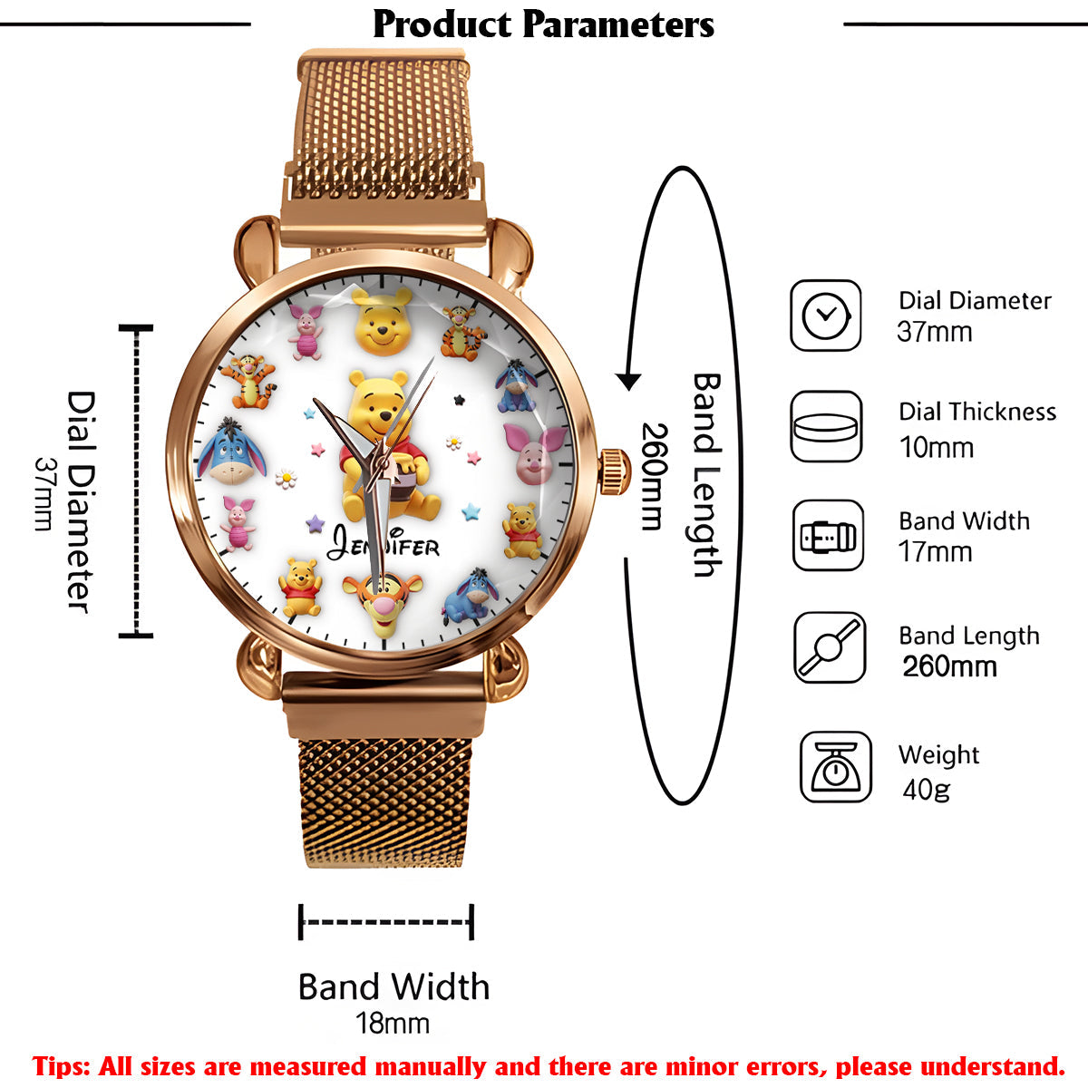 Friends - Personalized Mouse Women Hand Watch