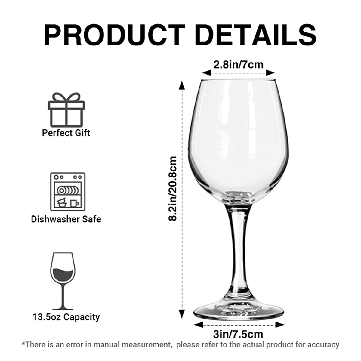 Magic Castle - Personalized Mouse Wine Glass With Long Stem