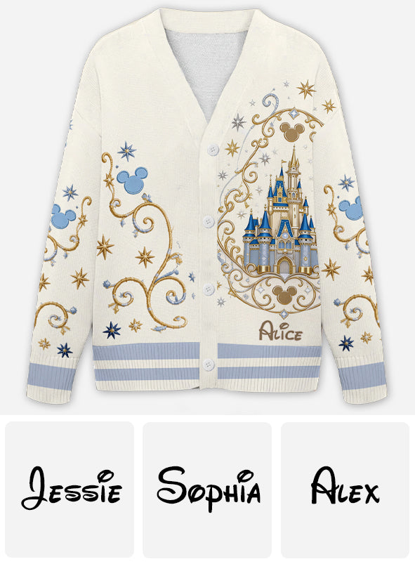 Belive In Magic - Personalized Dream Trip Cardigan Sweater
