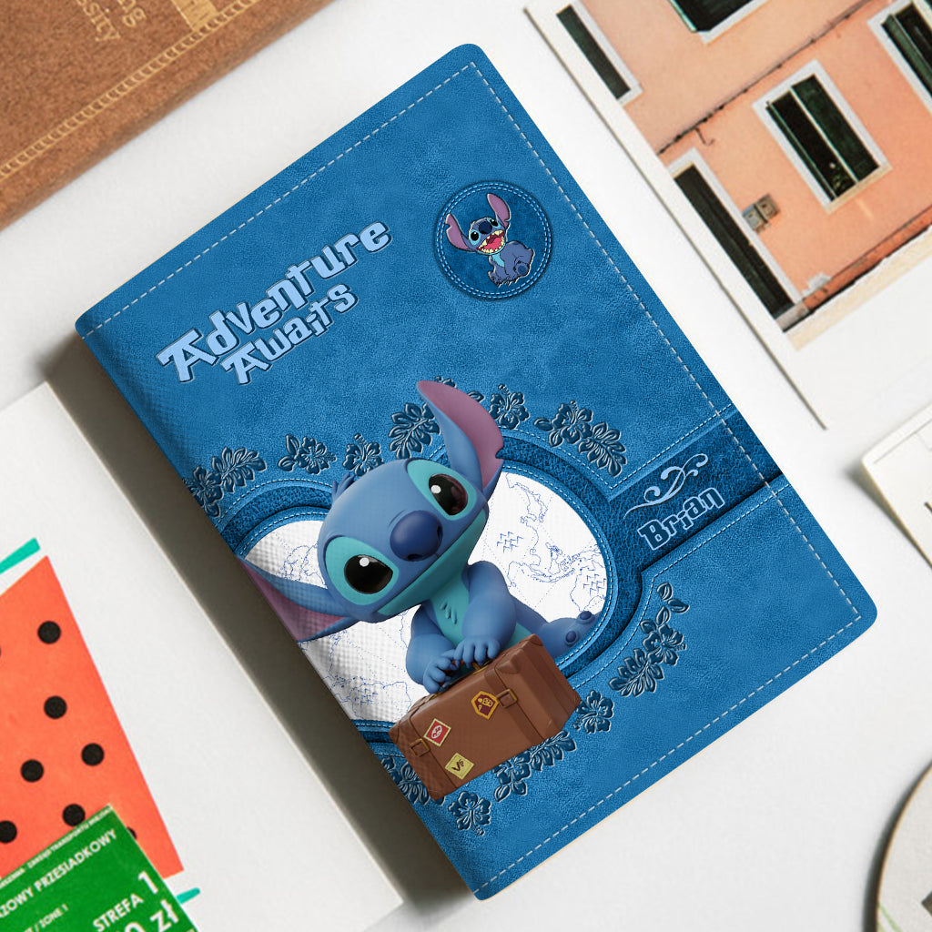 Ohana Adventure Awaits - Personalized Ohana Passport Holder