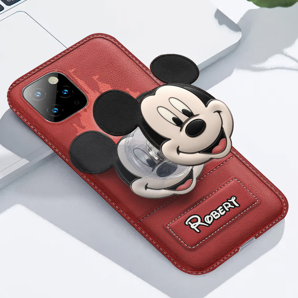 Dream Magic Custom Name - Personalized Full Print Mouse Phone Case & Phone Grip