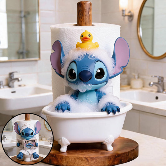 Aloha Cartoon Monster - Personalized Ohana Paper Towel Stand