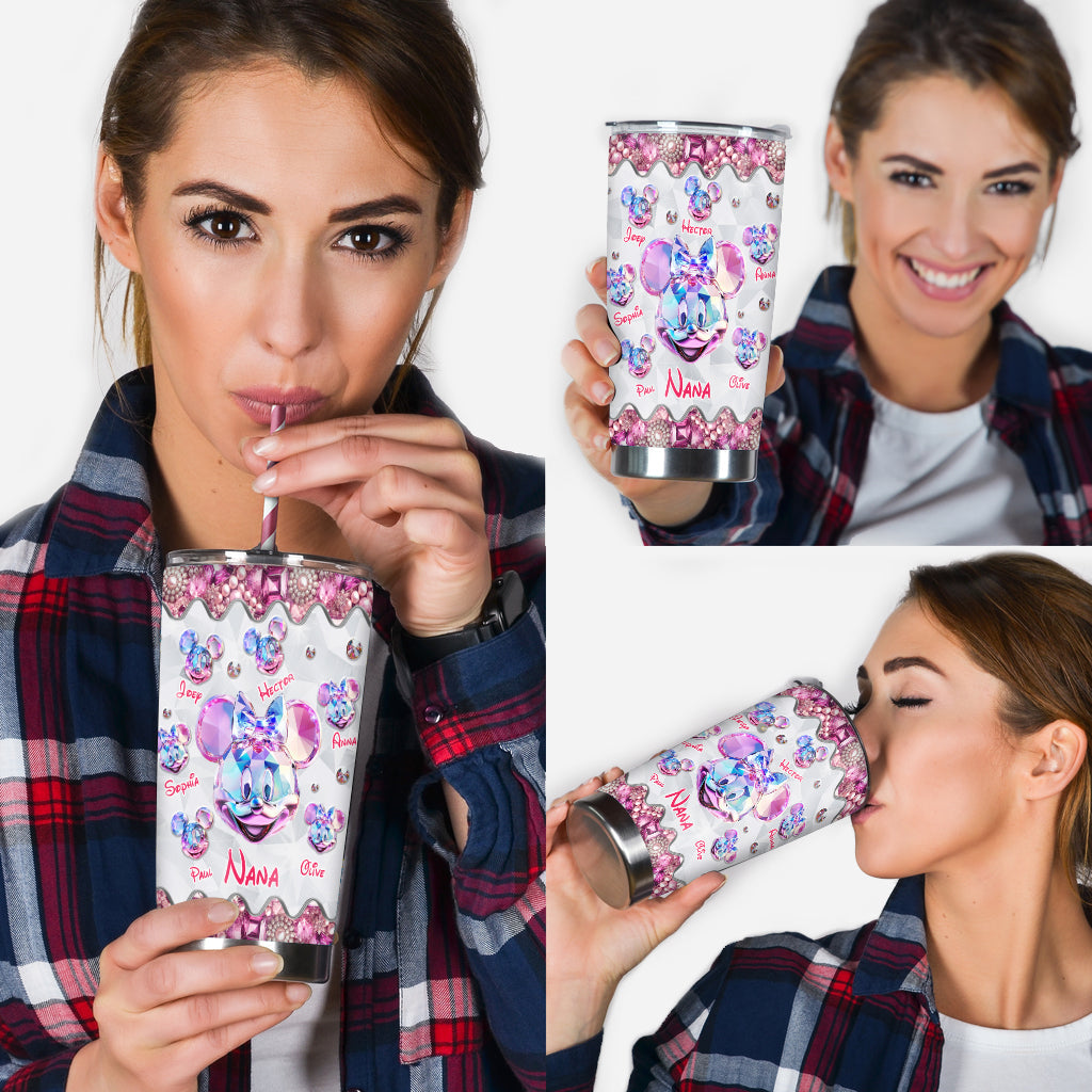 Crystal Mouse Ears - Personalized Mouse Tumbler