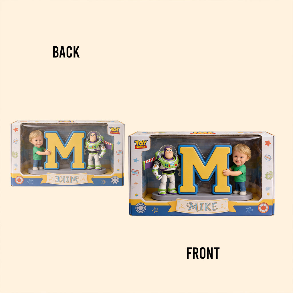 Custom Character, Alphabet Letter - Personalized Movie For Kids Custom Shaped Acrylic Plaque
