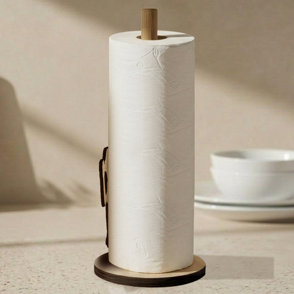 Tale As Old As Time - Personalized Beauty And The Beast Paper Towel Stand
