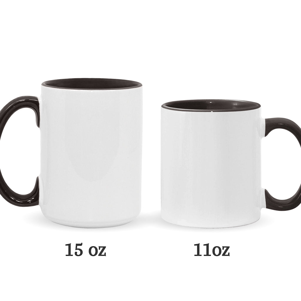 Dark Side 50th Anniversary - Personalized The Force Accent Mug & Coaster