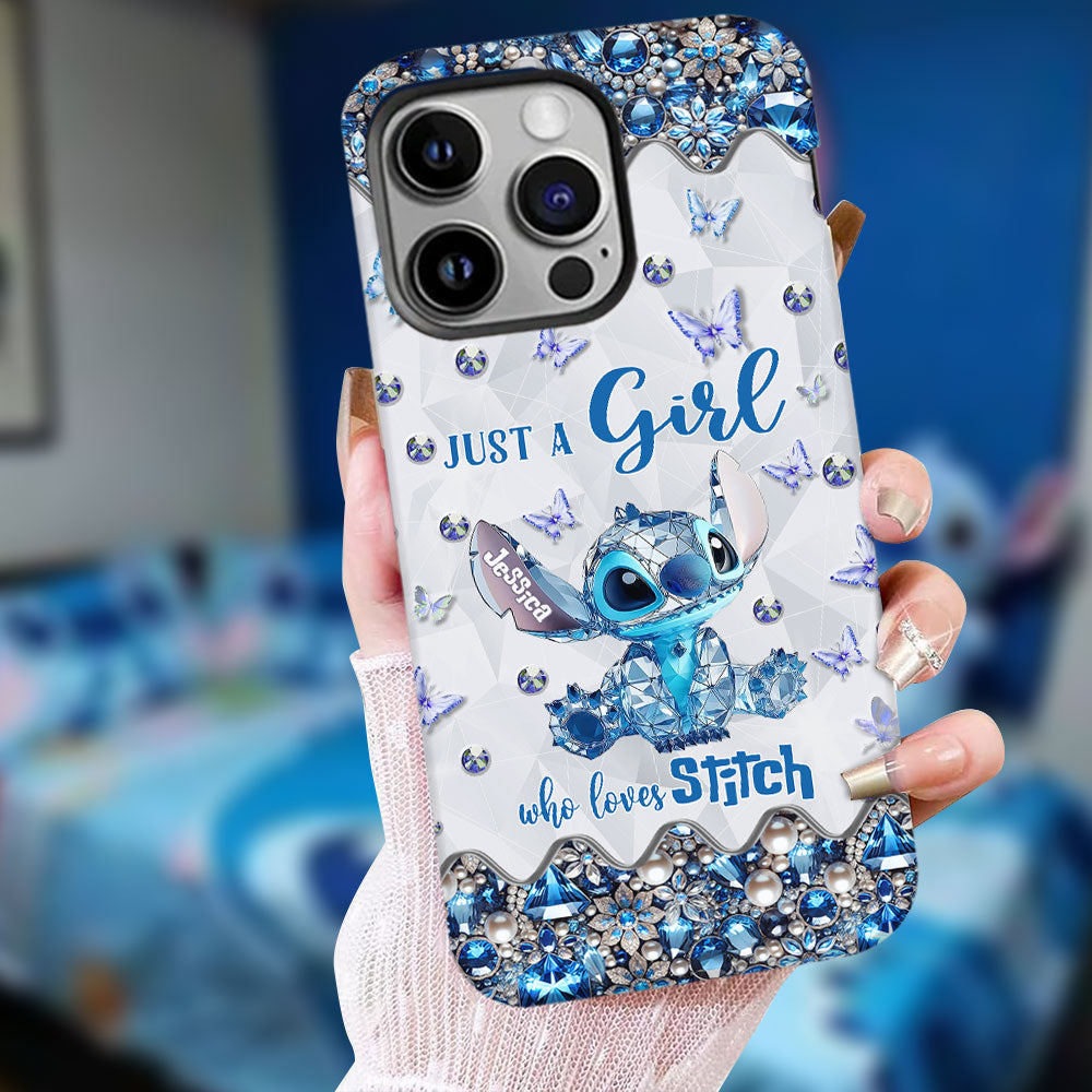 Lovely Blue Ohana - Personalized Ohana Full Print Phone Case