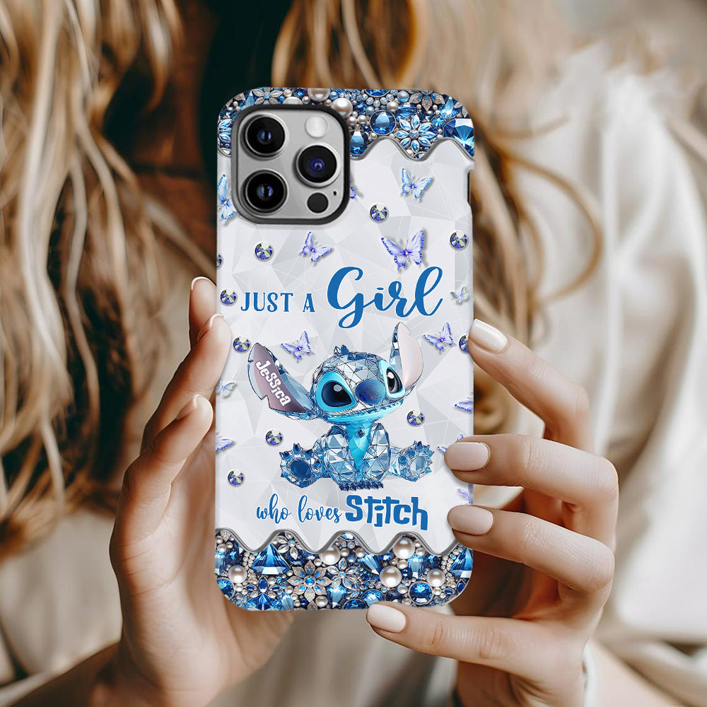 Lovely Blue Ohana - Personalized Ohana Full Print Phone Case