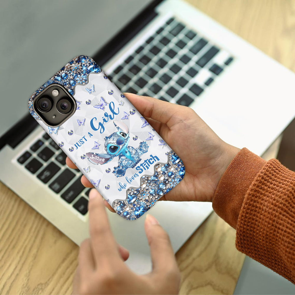 Lovely Blue Ohana - Personalized Ohana Full Print Phone Case