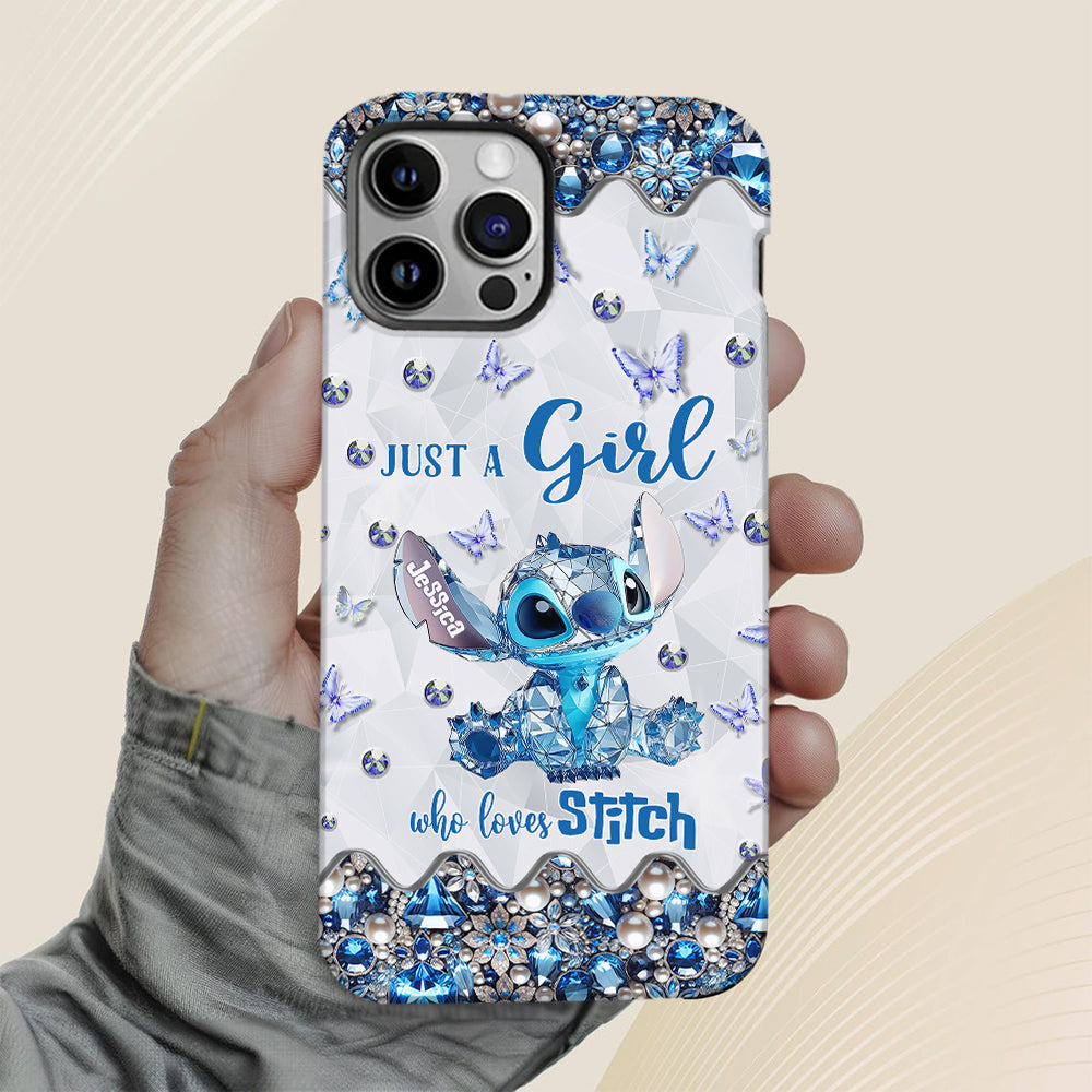 Lovely Blue Ohana - Personalized Ohana Full Print Phone Case