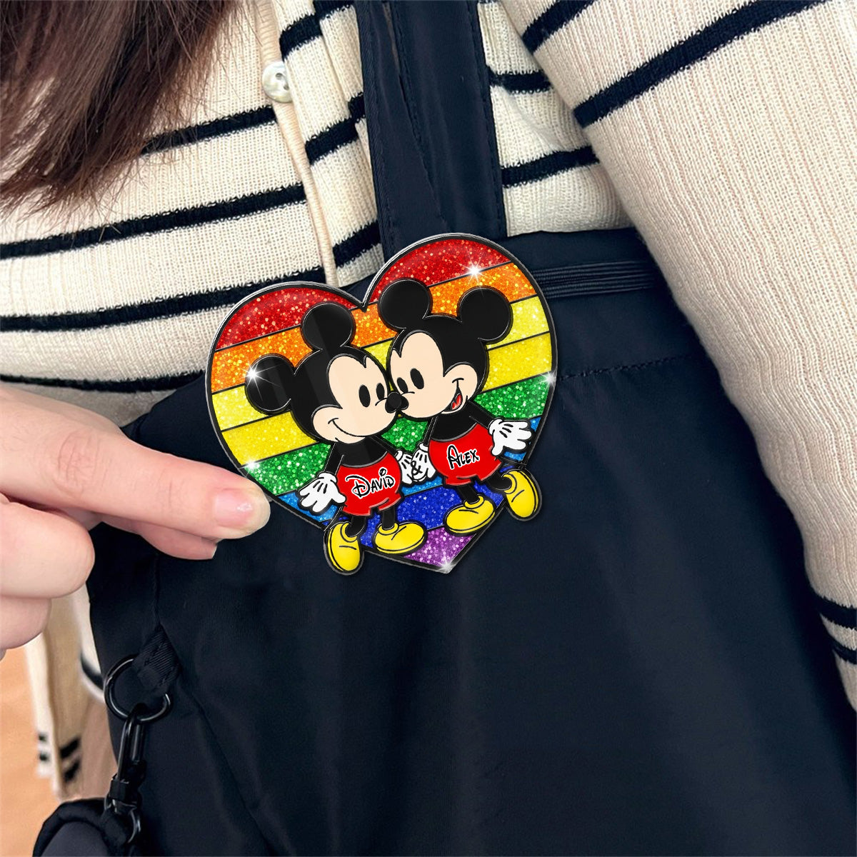 Love Is Love - Personalized LGBT Support Pin