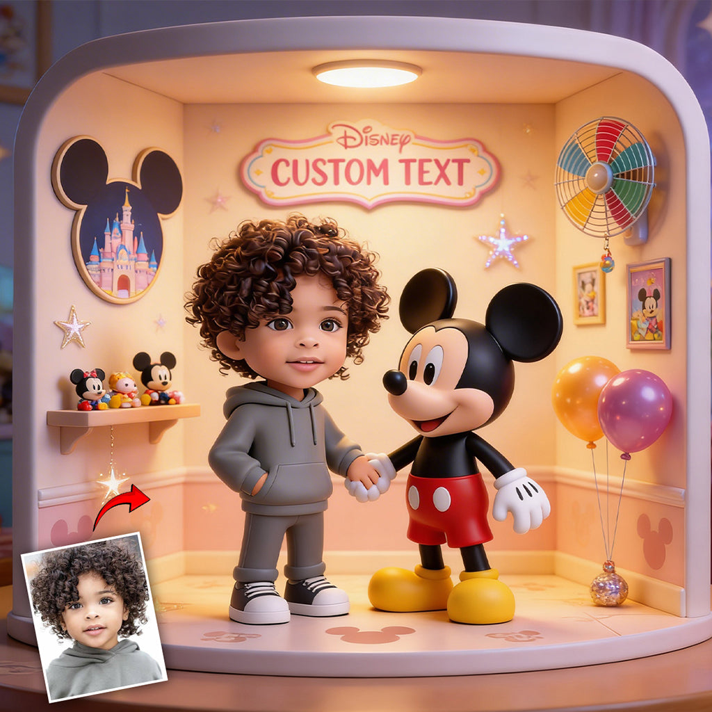 Friends - Personalized Mouse Custom Shaped Acrylic Plaque