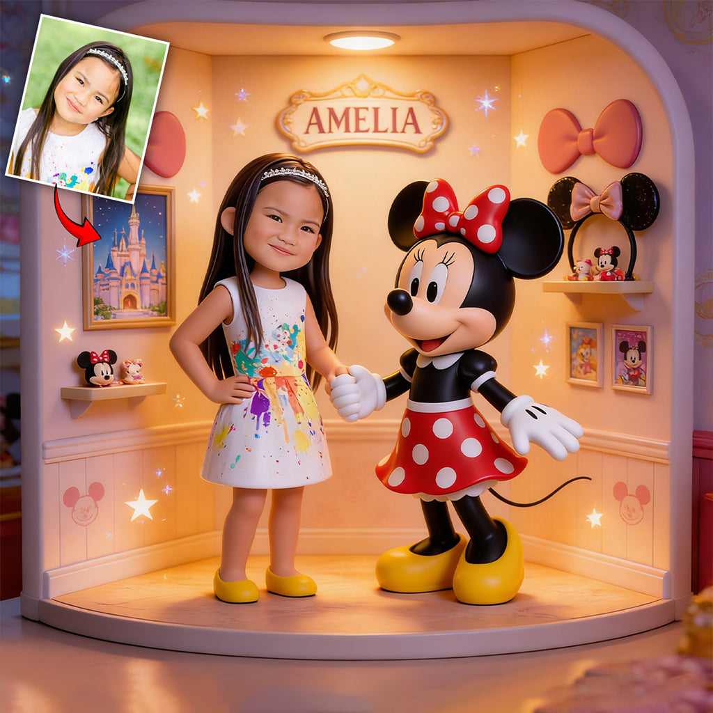 Friends - Personalized Mouse Custom Shaped Acrylic Plaque