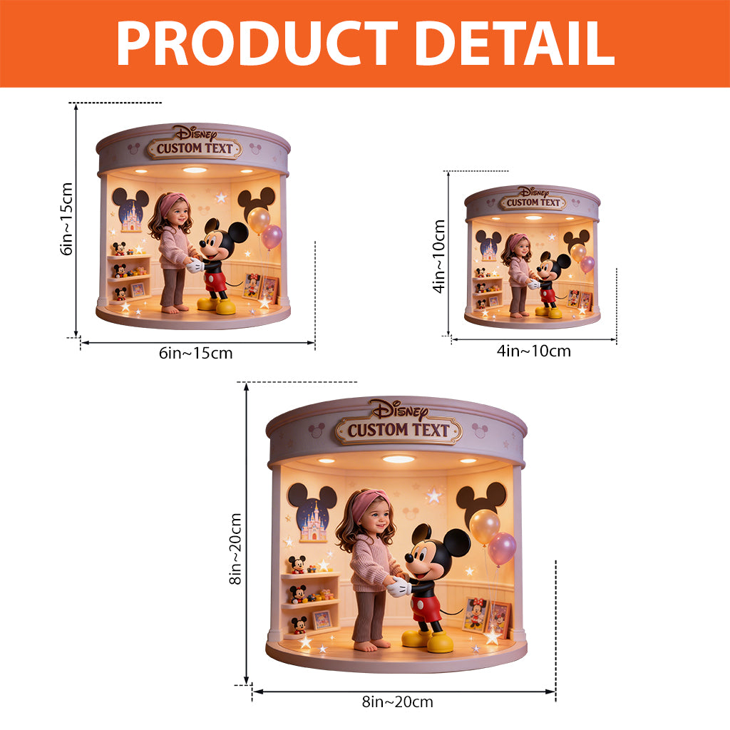 Friends - Personalized Mouse Custom Shaped Acrylic Plaque