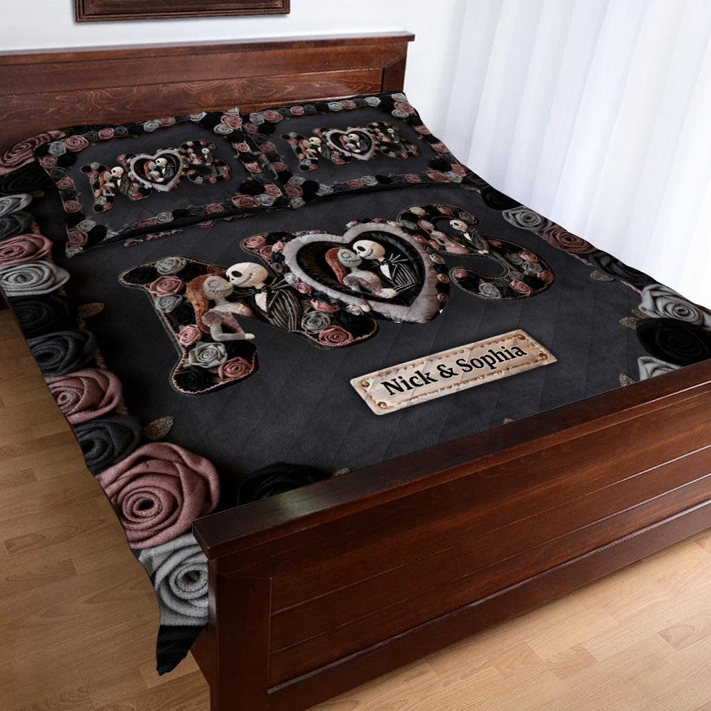 Till Our Last Breath - Personalized Nightmare Quilt Set
