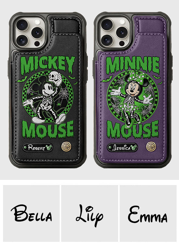No So Scary Party - Personalized Mouse Wallet Phone Case