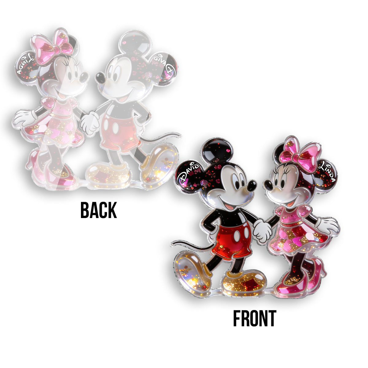 Magical Love - Personalized Mouse Pocket Hug Card