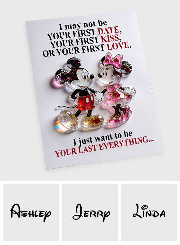 Magical Love - Personalized Mouse Pocket Hug Card