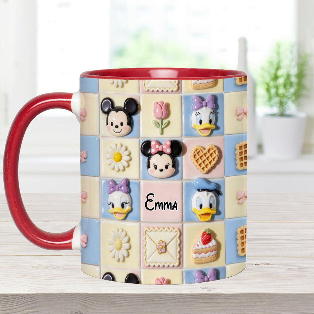 Believe In Magic - Personalized Mouse Accent Mug