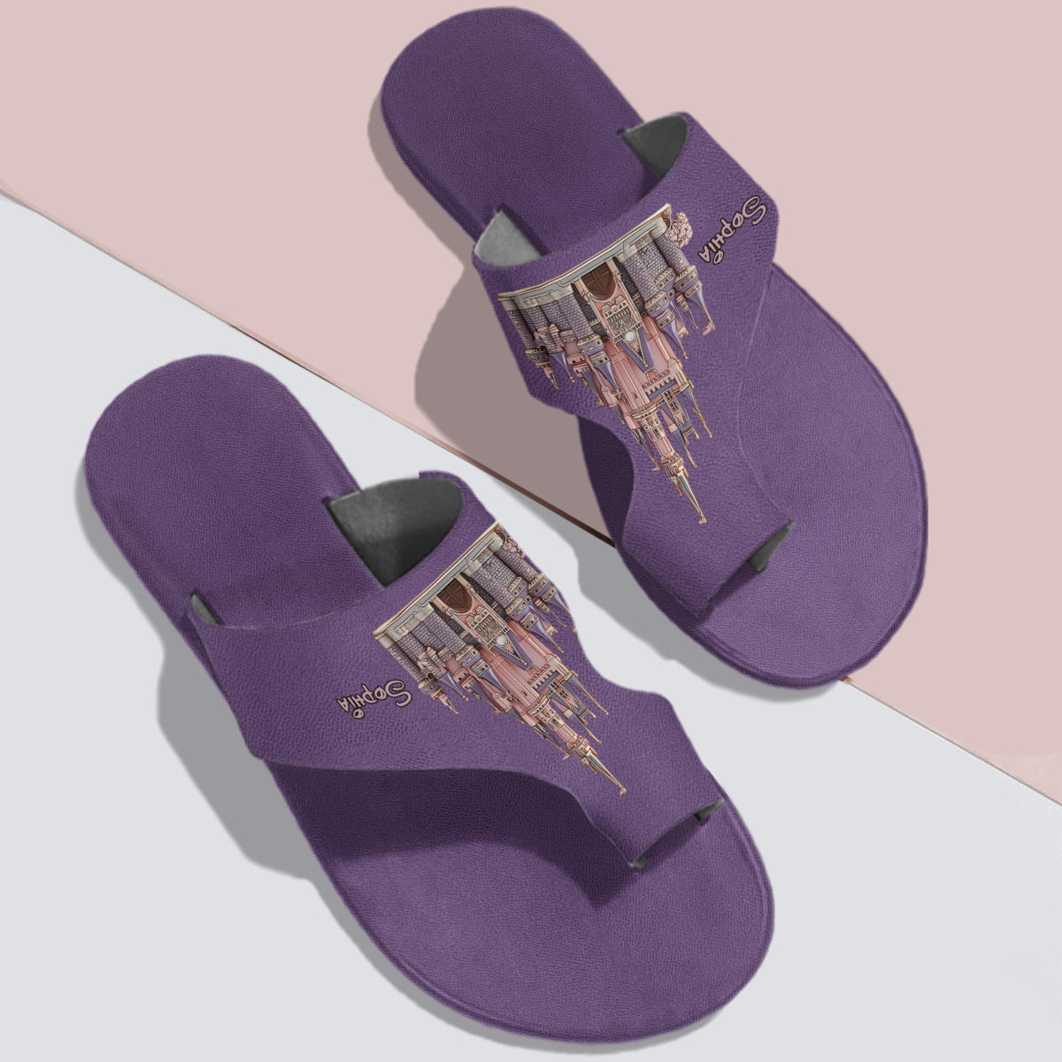 Magical Castle - Personalized Mouse Open Toe Sandals