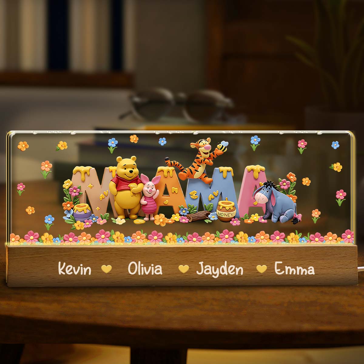 Mama Bear - Personalized Mouse Custom LED Night Light