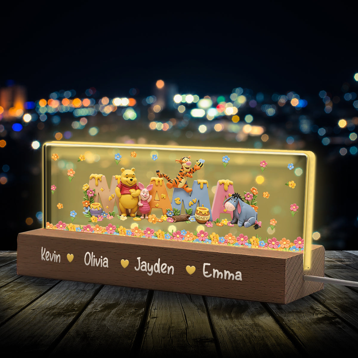 Mama Bear - Personalized Mouse Custom LED Night Light