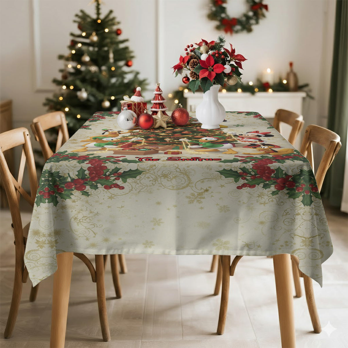 Magic Family - Personalized Mouse Table Cloth Cover