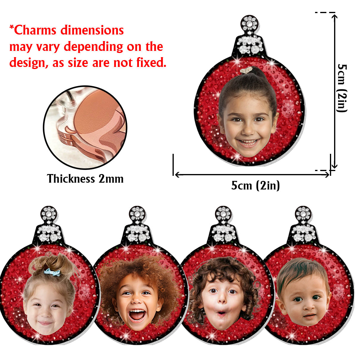 My Grandkids Kids Baby... Stole My Heart - Personalized Stole Christmas Phone Wallet With Charms