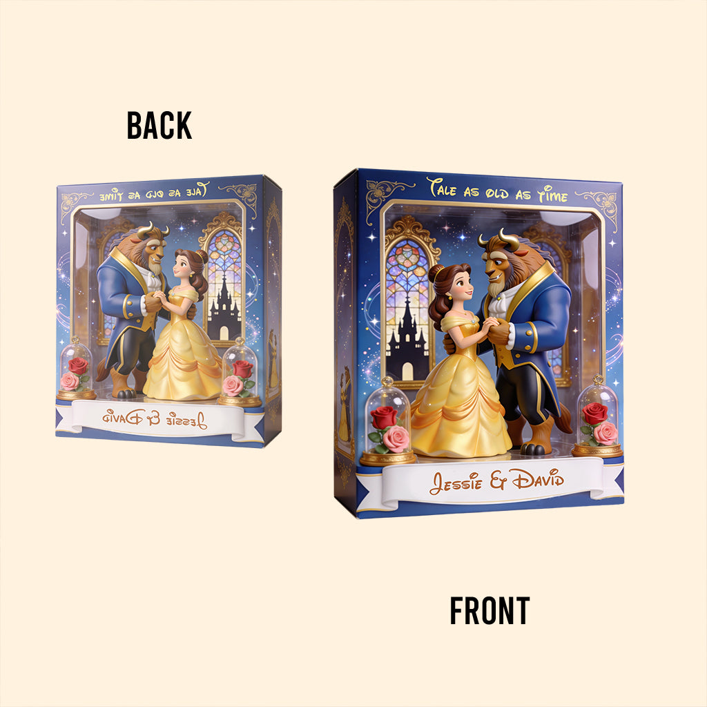 Tale as Old as Time - Personalized Beauty And The Beast Custom Shaped Acrylic Plaque