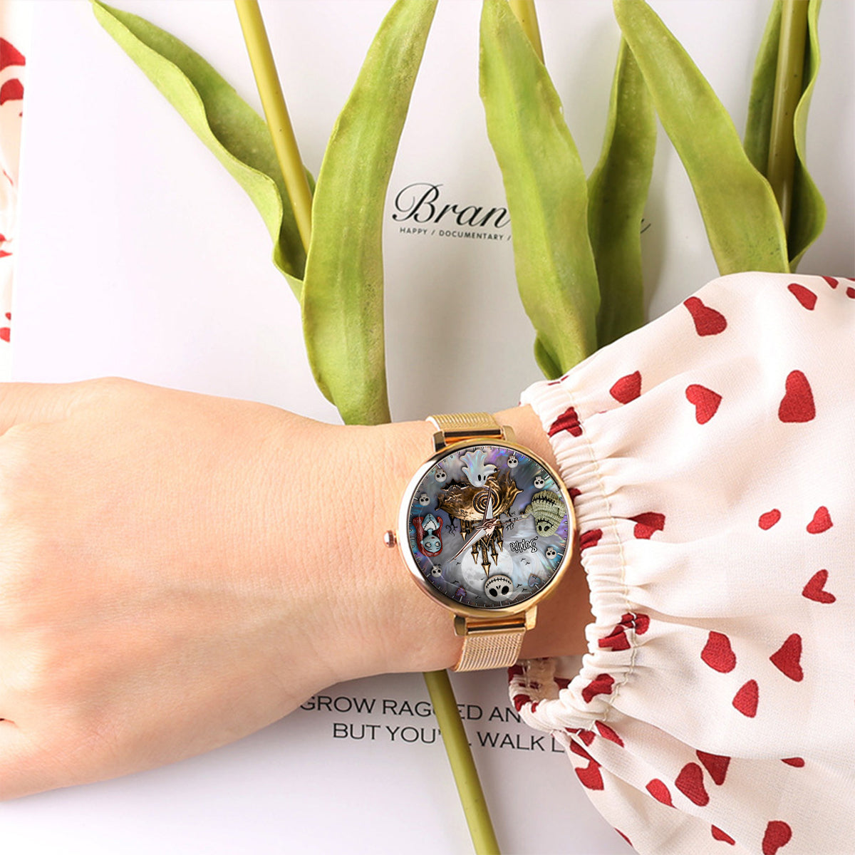 Dark Friends - Personalized Nightmare Women Hand Watch