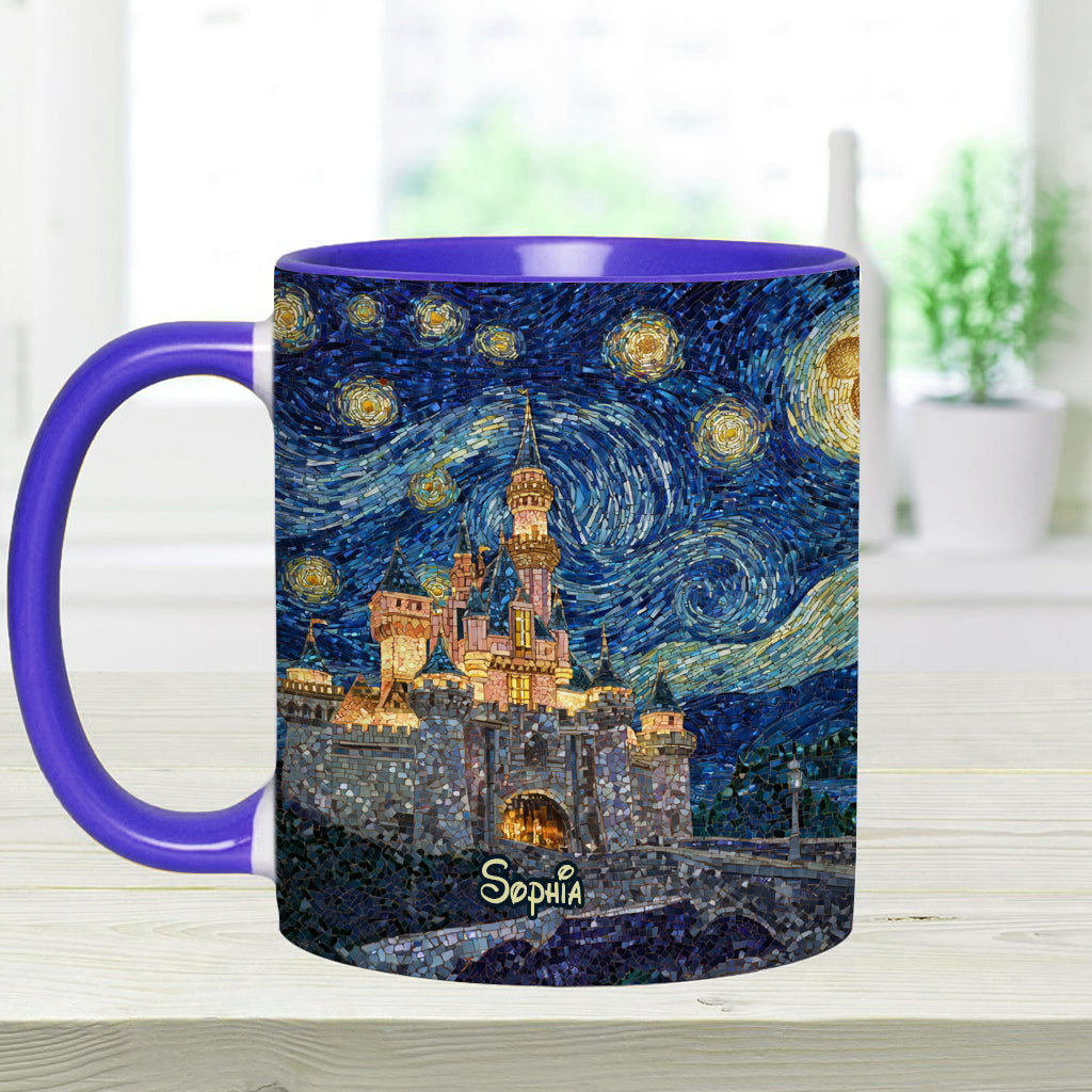 Magical Castle - Personalized Mouse Accent Mug