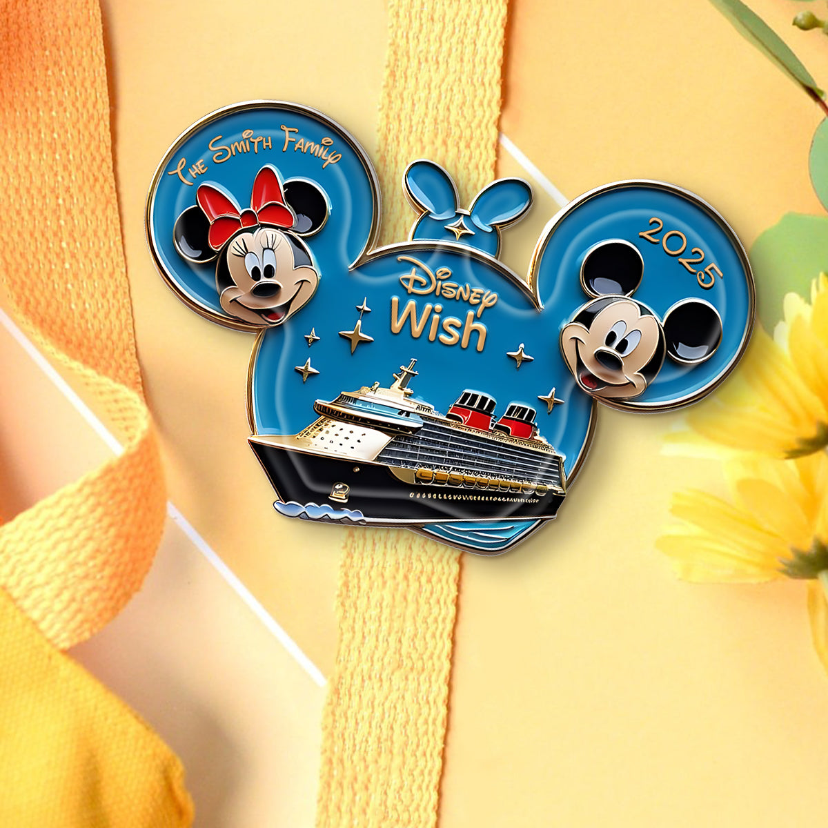 Magical Family Cruise Trip - Personalized Mouse Pin