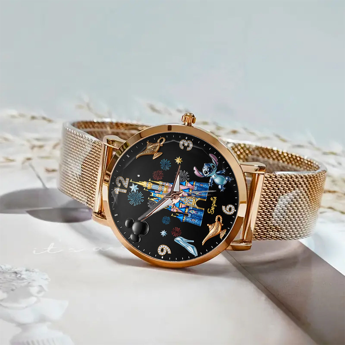 The Magical Castle - Personalized Mouse Women Hand Watch
