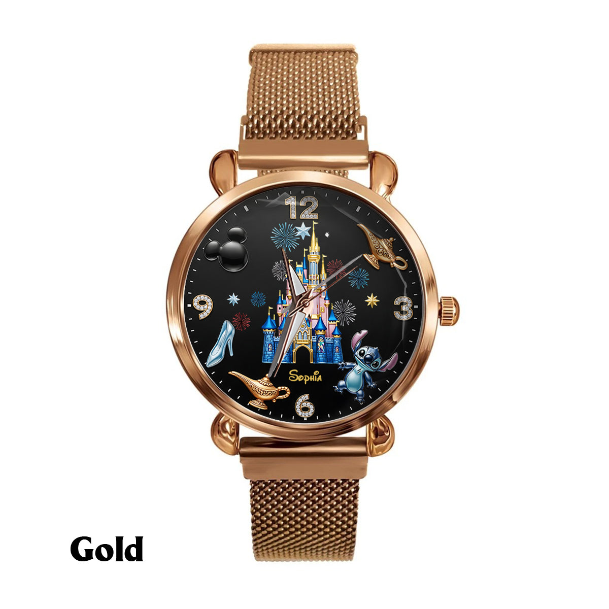 The Magical Castle - Personalized Mouse Women Hand Watch