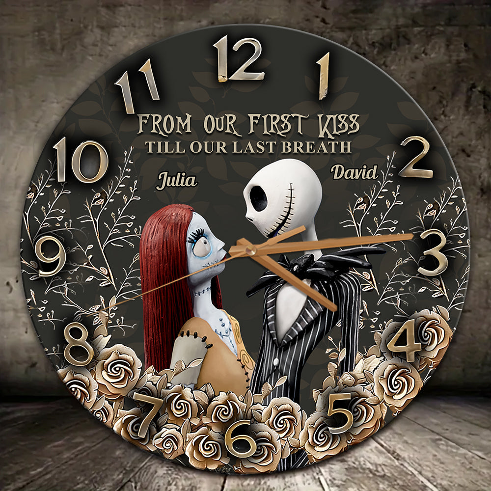 I See Your Scars - Personalized Nightmare Wall Clock