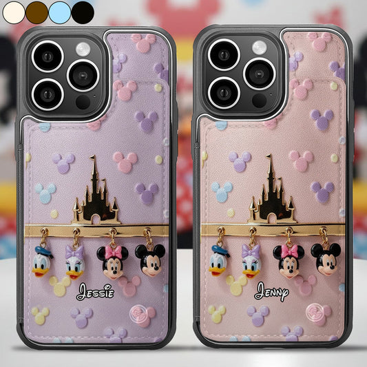 Friends - Personalized Mouse Fully Printed Wallet Phone Case