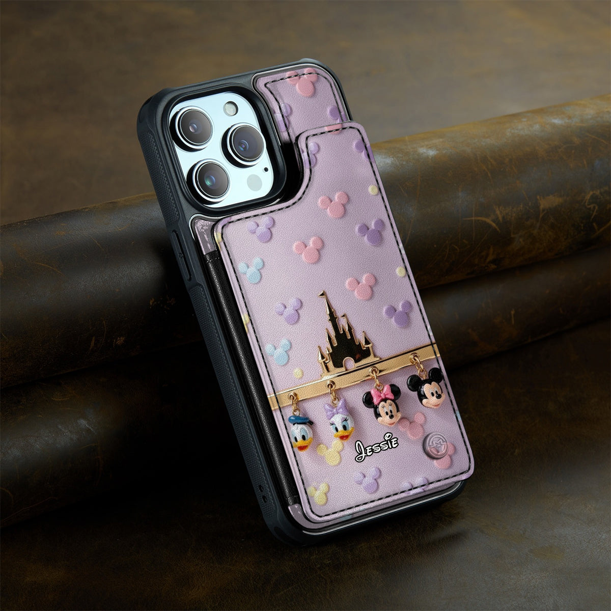 Friends - Personalized Mouse Fully Printed Wallet Phone Case