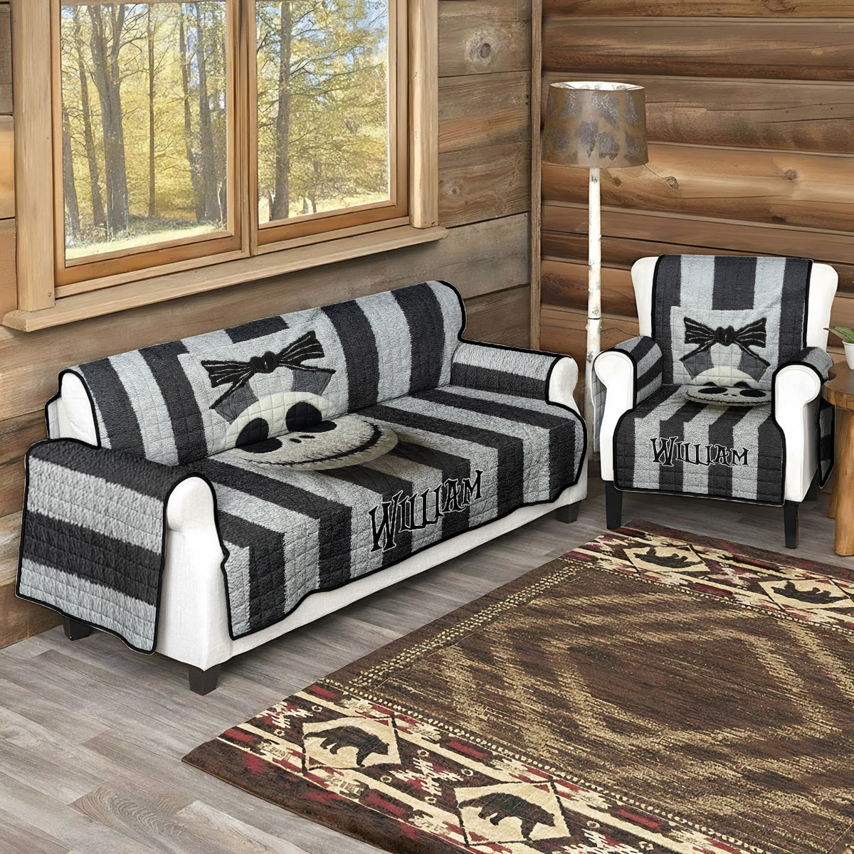 Nightmare - Personalized Nightmare Quilted Sofa/Couch Cover