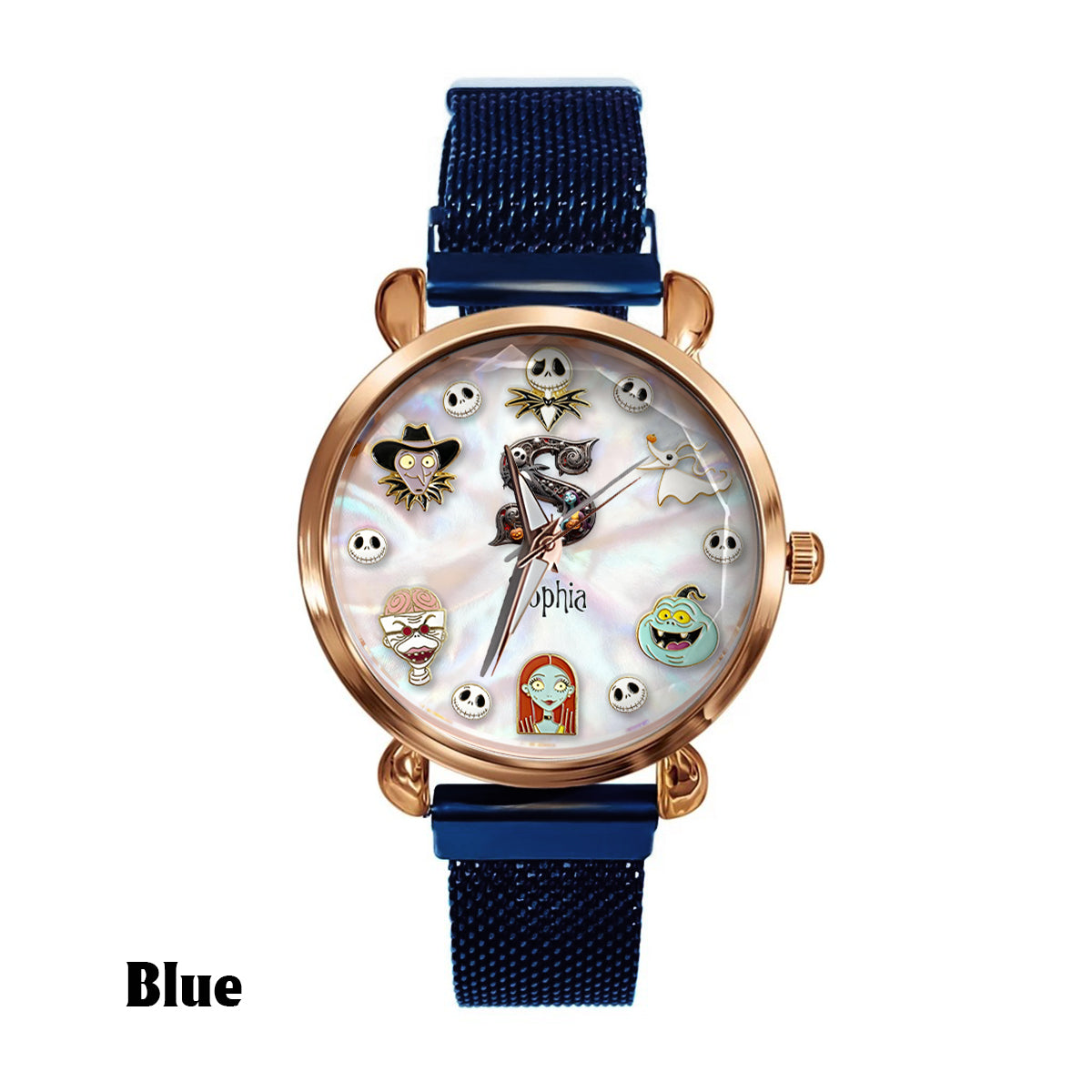 Dark Letters - Personalized Nightmare Women Hand Watch