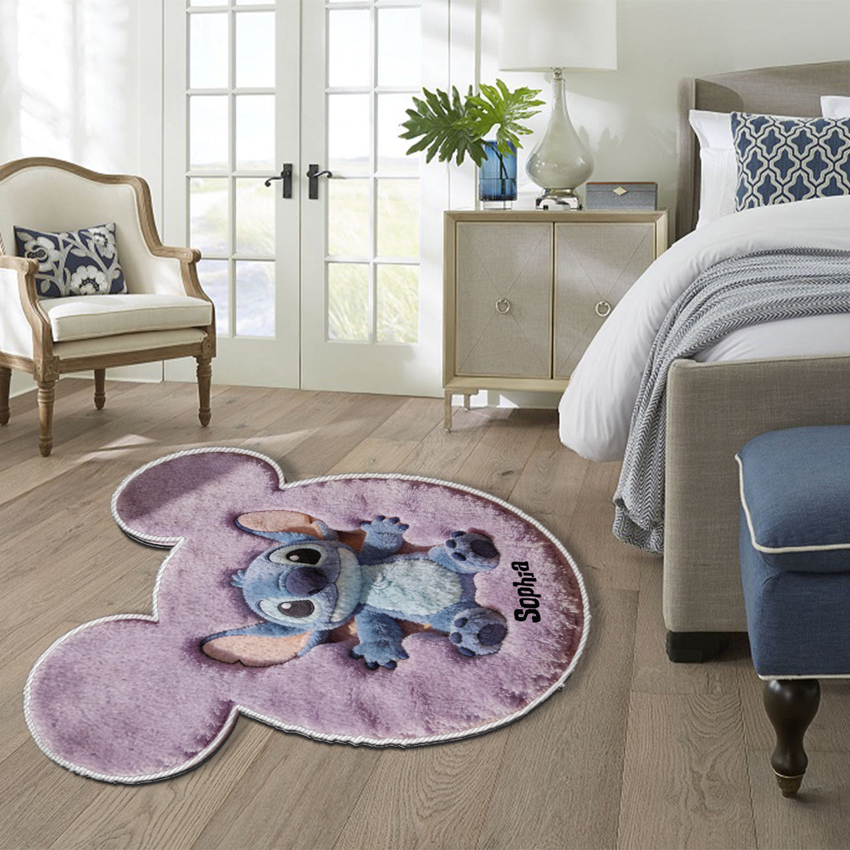 Ohana - Personalized Ohana Non-Slip Tufted Rug