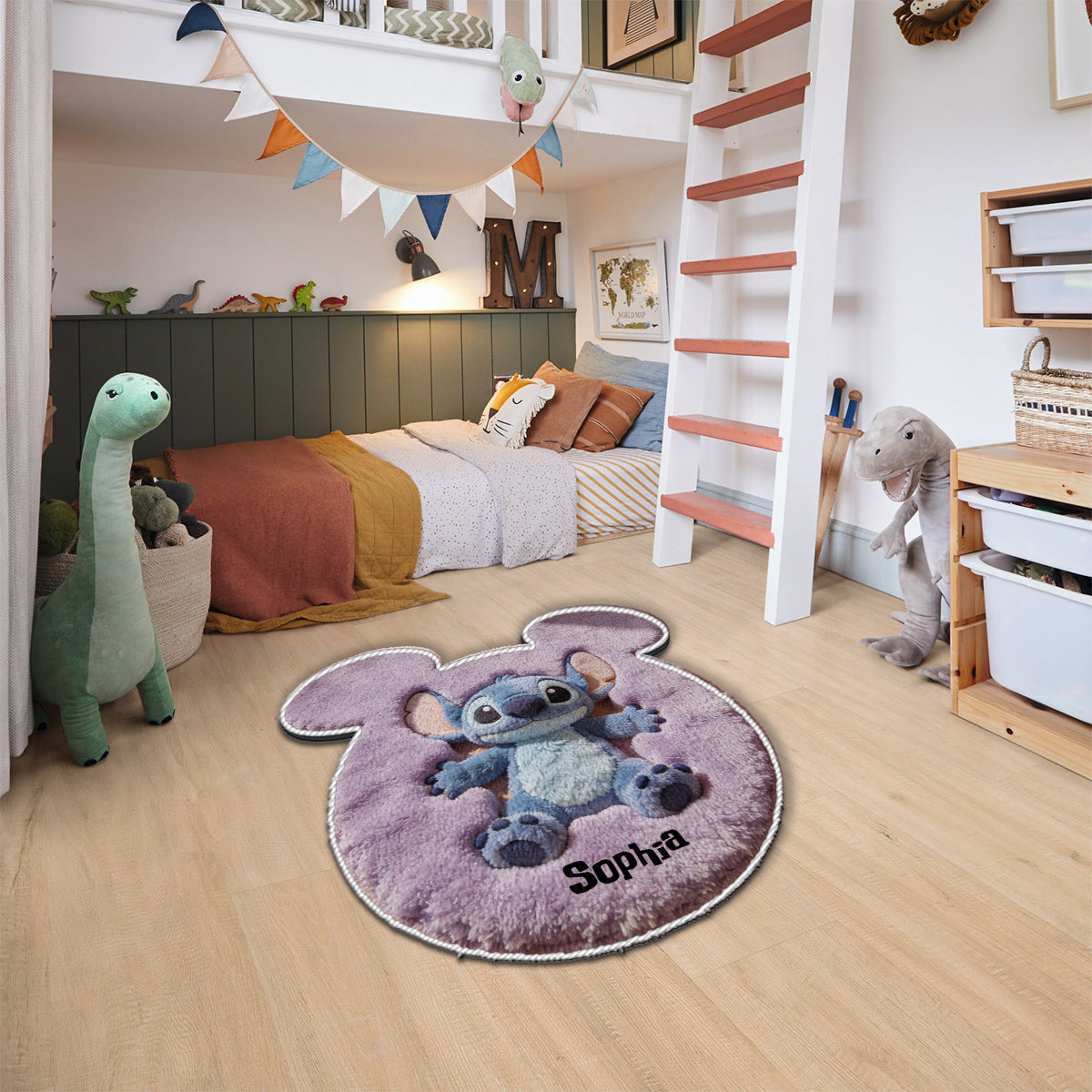 Ohana - Personalized Ohana Non-Slip Tufted Rug