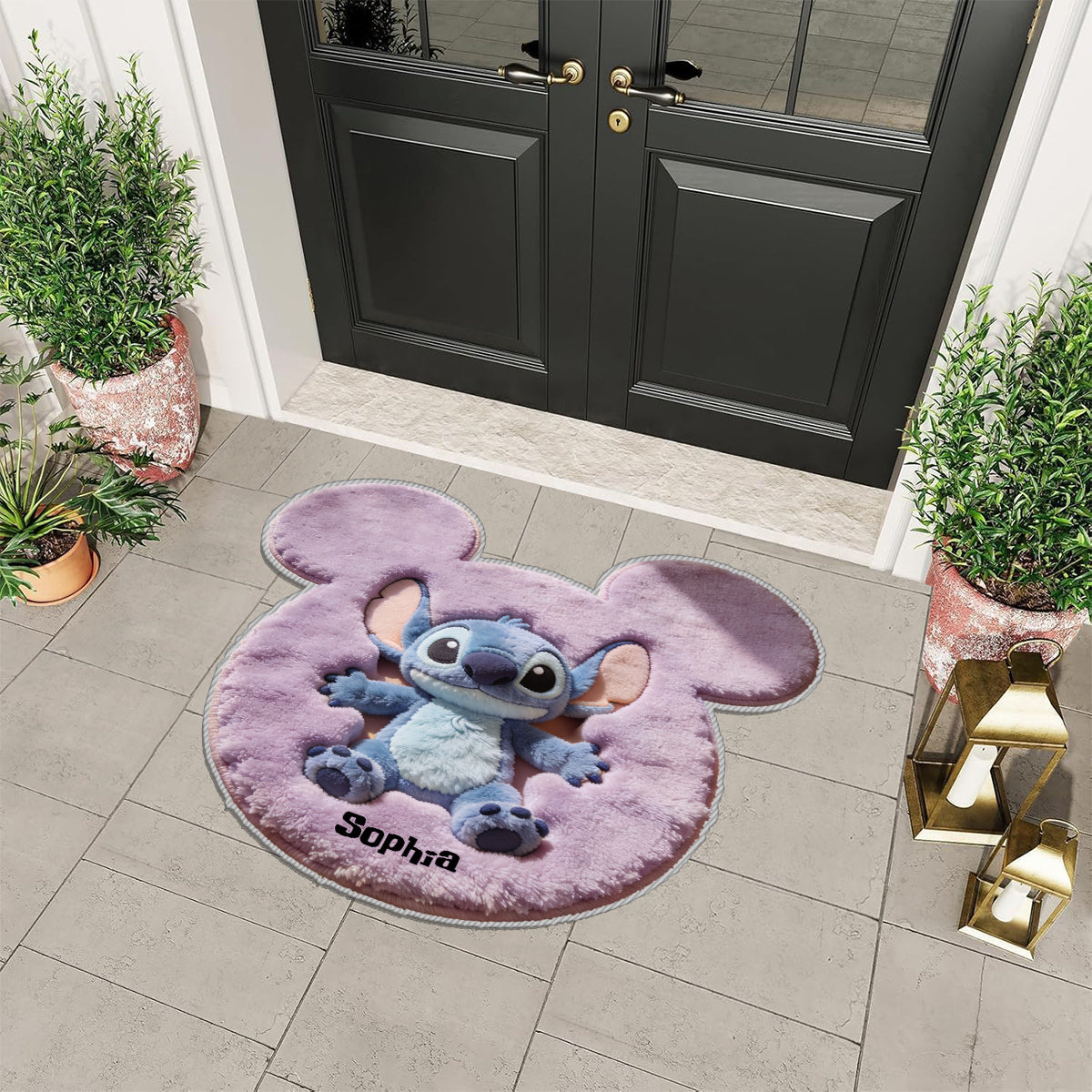 Ohana - Personalized Ohana Non-Slip Tufted Rug