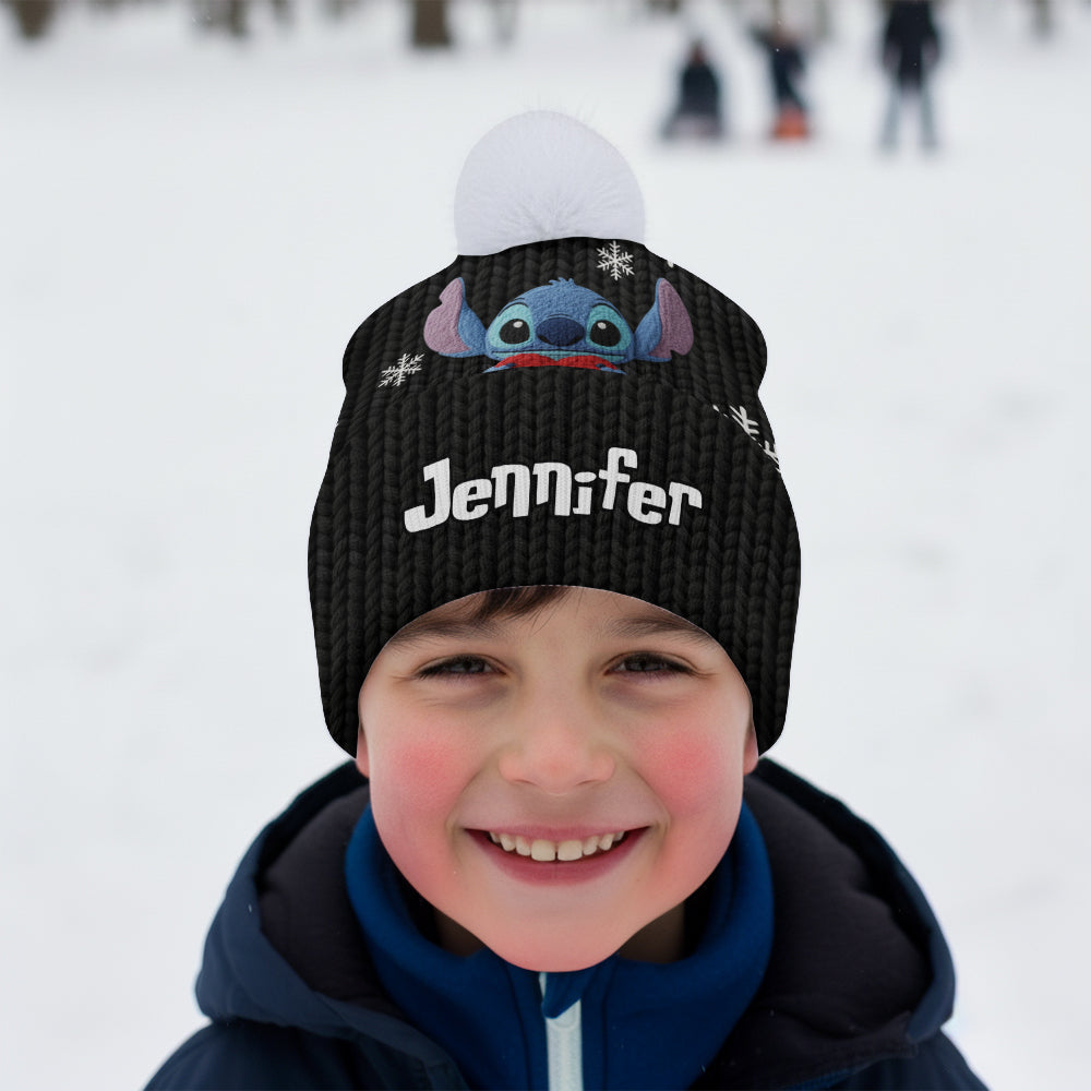 Ohana Means Family - Personalized Ohana Beanie Hat