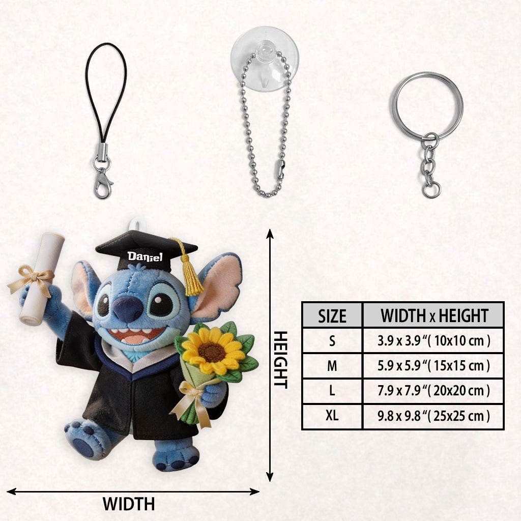 Class Of 2026 - Personalized Ohana Plush Keychain