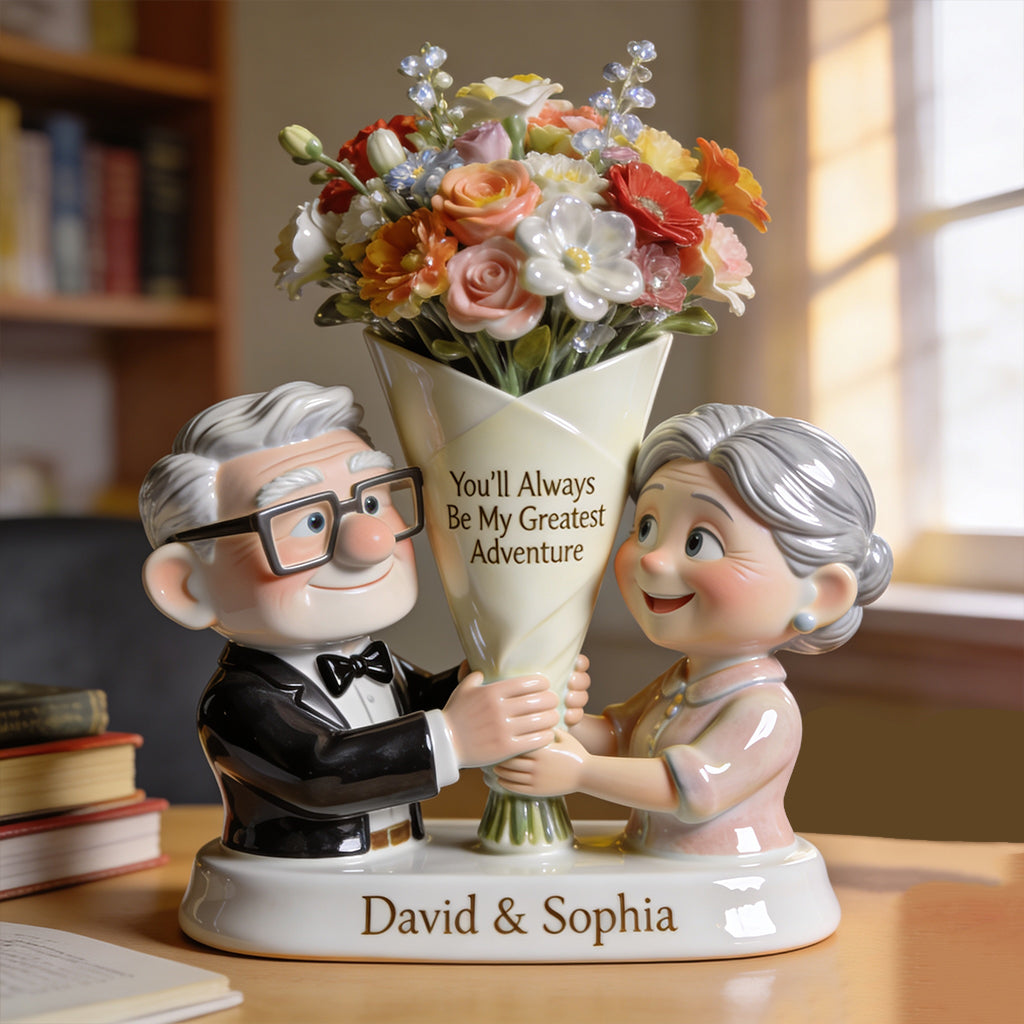 You'll Always Be My Greatest Adventure - Personalized Up Movie Couple Custom Shaped Acrylic Plaque