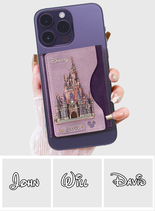 Magical Day Custom Name - Personalized Mouse Magsafe Wallet