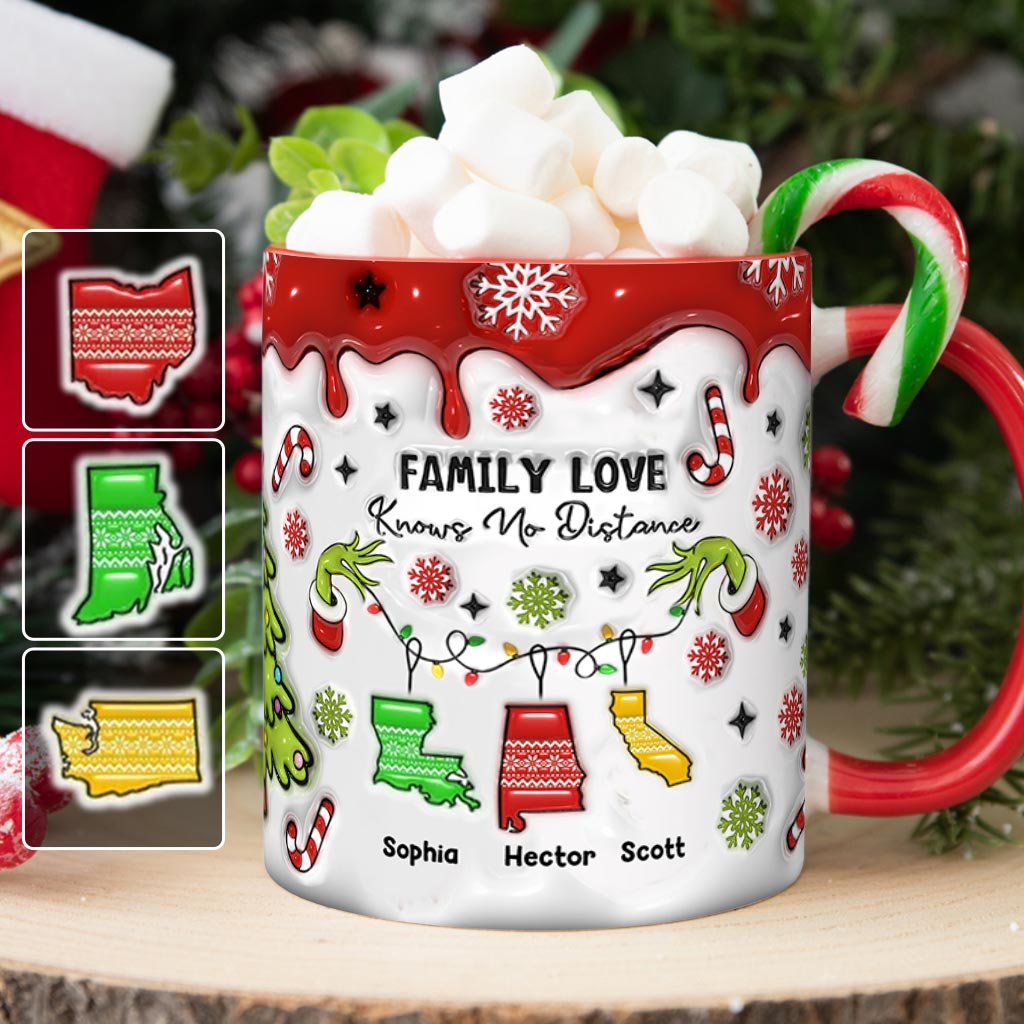 Close At Heart - Personalized Family Accent Mug