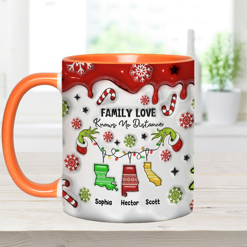 Close At Heart - Personalized Family Accent Mug